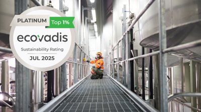 AB Enzymes Obtains EcoVadis Platinum Medal for Corporate Responsibility Performance