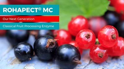 ROHAPECT® MC, the next generation classical pectinase enzyme for berries and other fruits from AB Enzymes