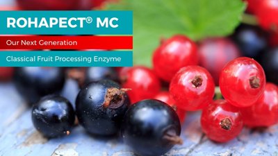 ROHAPECT® MC, the next generation classical pectinase enzyme for berries and other fruits from AB Enzymes