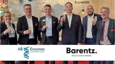 AB Enzymes and Barentz sign exclusive distribution agreement extension