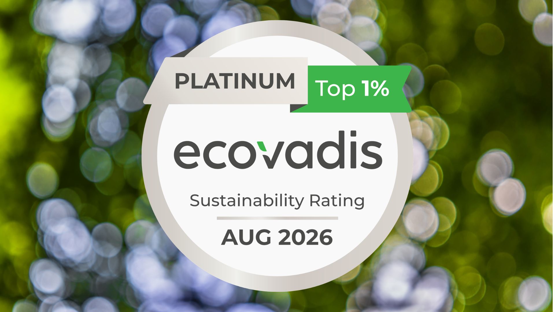 AB Enzymes Achieves EcoVadis Platinum Medal Again with Record Sustainability Score